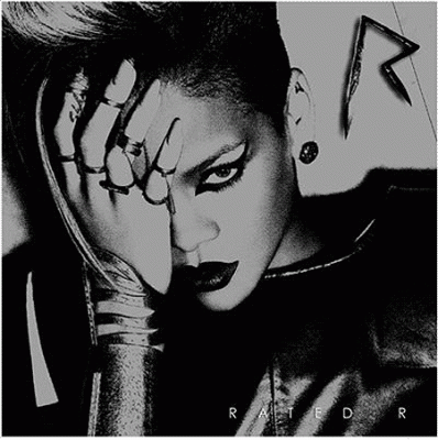 The all seeing eye also curiously appears of Rihanna's “Rated R” album cover 