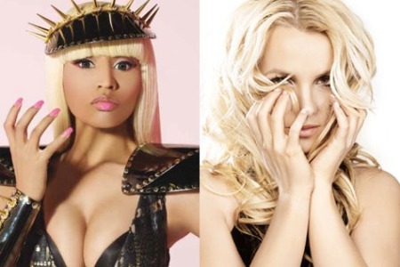 COM with tags Britney Spears and Nicki Minaj britney spears femme fatale 